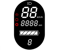 智能滑板車儀表的顯示屏和控制器說明書